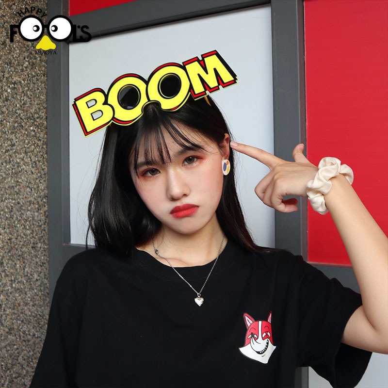 Kính Mát Hình Chữ Cái 'GOOL' Phong Cách hip hop Vui Nhộn Dùng Làm Đạo Cụ Chụp Ảnh Sinh Nhật