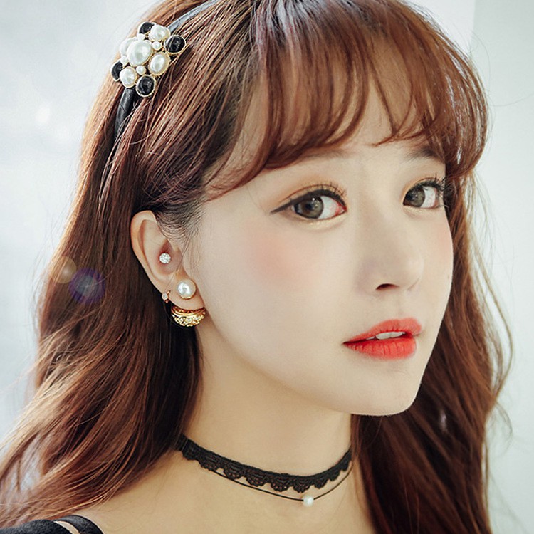 Chocker ren phong cách Hàn mẫu mới - DC73 giá siêu rẻ