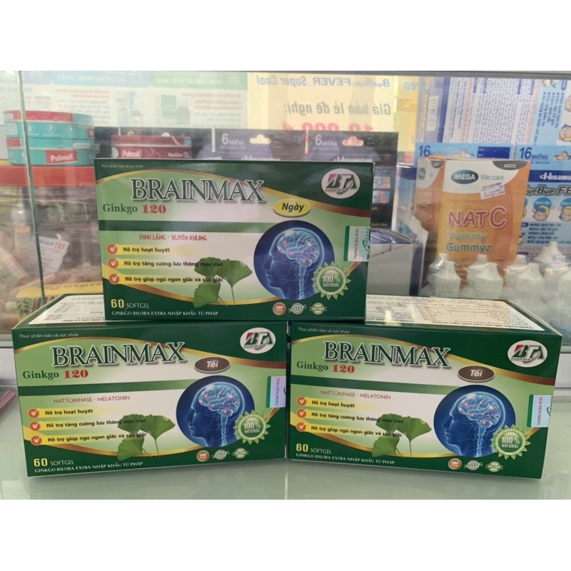 Brainmax Ginkgo 120 Viên bổ não