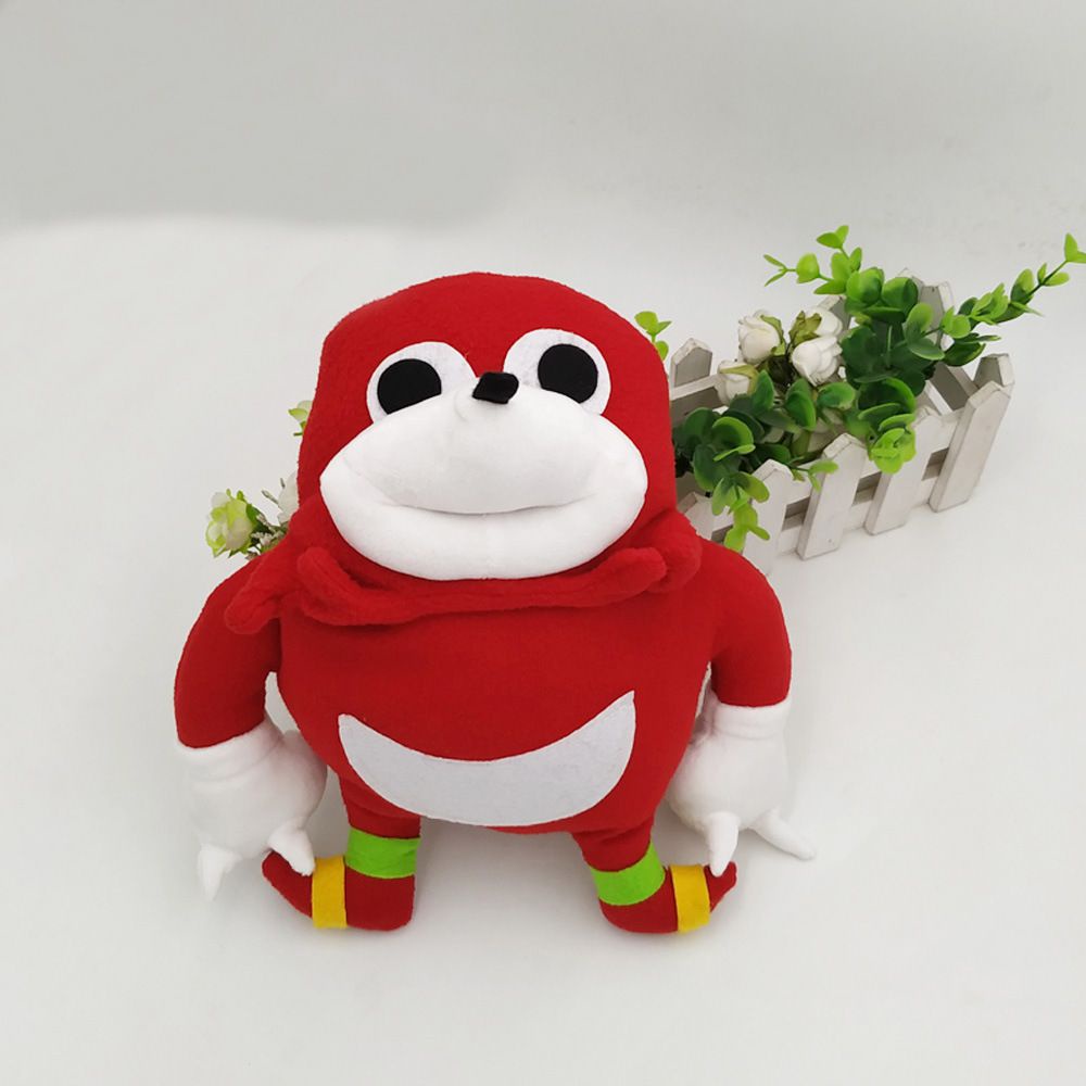 25cm Super Sonic Ugandan Knuckles Plush Toy Soft Stuffed Figure Doll Home Decoration girl gift