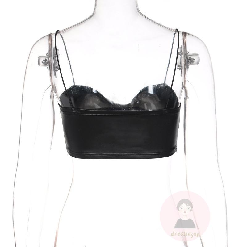 Áo Tank Top Hai Dây Màu Trơn Dáng Ôm Thời Trang Mùa Hè Cho Bạn Gái