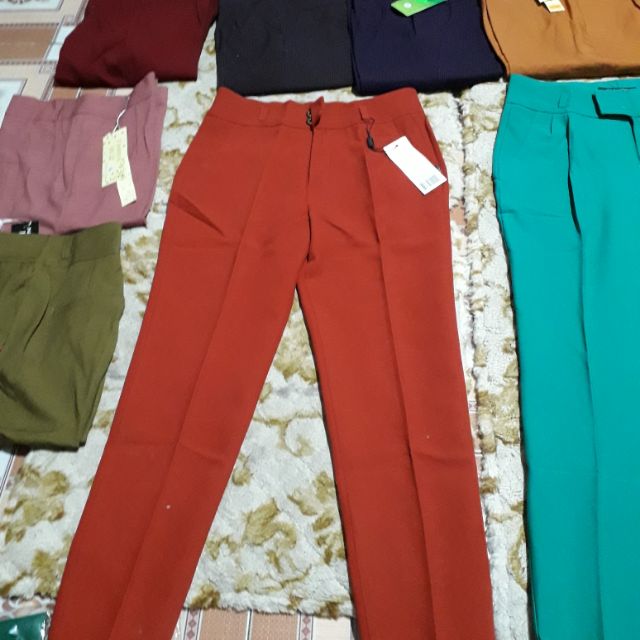 Quần baggy công sở