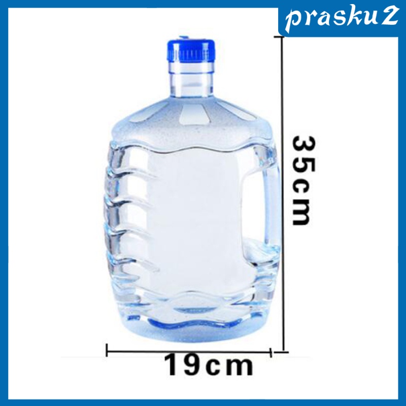 [PRASKU2]7.5L Food Grade PC Water Bottle Container Drinking Canteen Jug with Handle