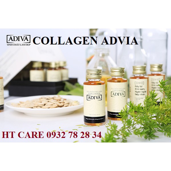 ✅ COMBO 7 LỌ COLLAGEN ADIVA DẠNG NƯỚC (30ml/LỌ)