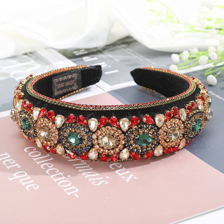 Băng Đô Cài Tóc Đính Đá Nhân Tạo Sang Trọng Dành Cho Nữ