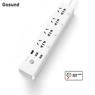 Xiaomi Youpin Ổ cắm điện   Gosund Wifi 4 lỗ cắm với 3 cổng sạc USB thông minh chất lượng cao