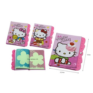 [MUA SỈ GIẢM 10%] Sổ viết cầm tay khóa mật mã nhỏ (nhiều mẫu) (1 cuốn)