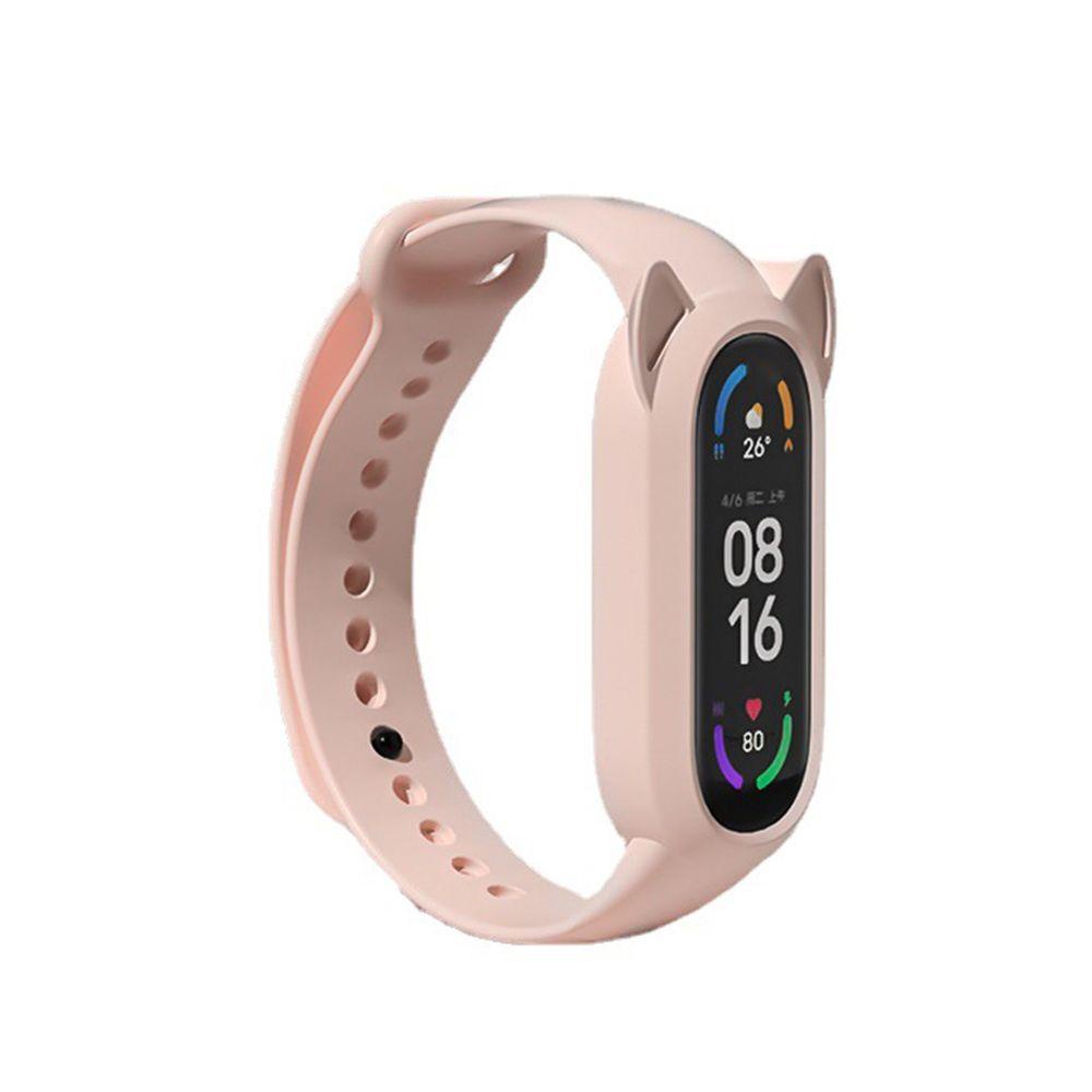 Dây Đeo Thay Thế Bằng Silicon Mềm Chống Nước Thời Trang Cho Mi Band 6 5 4 3 Xiaomi 3 / 4