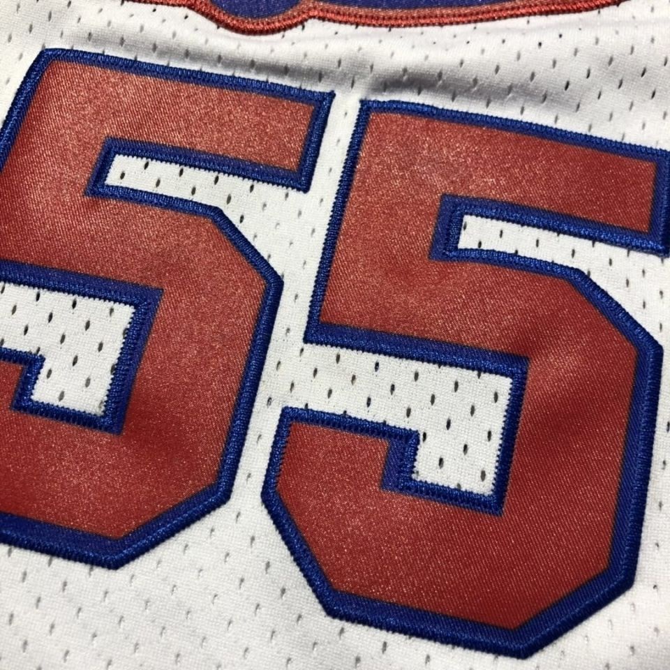 Vua không. Áo Ba Lỗ Thể Thao Thêu Họa Tiết Phong Cách Retro 55 Cá Tính