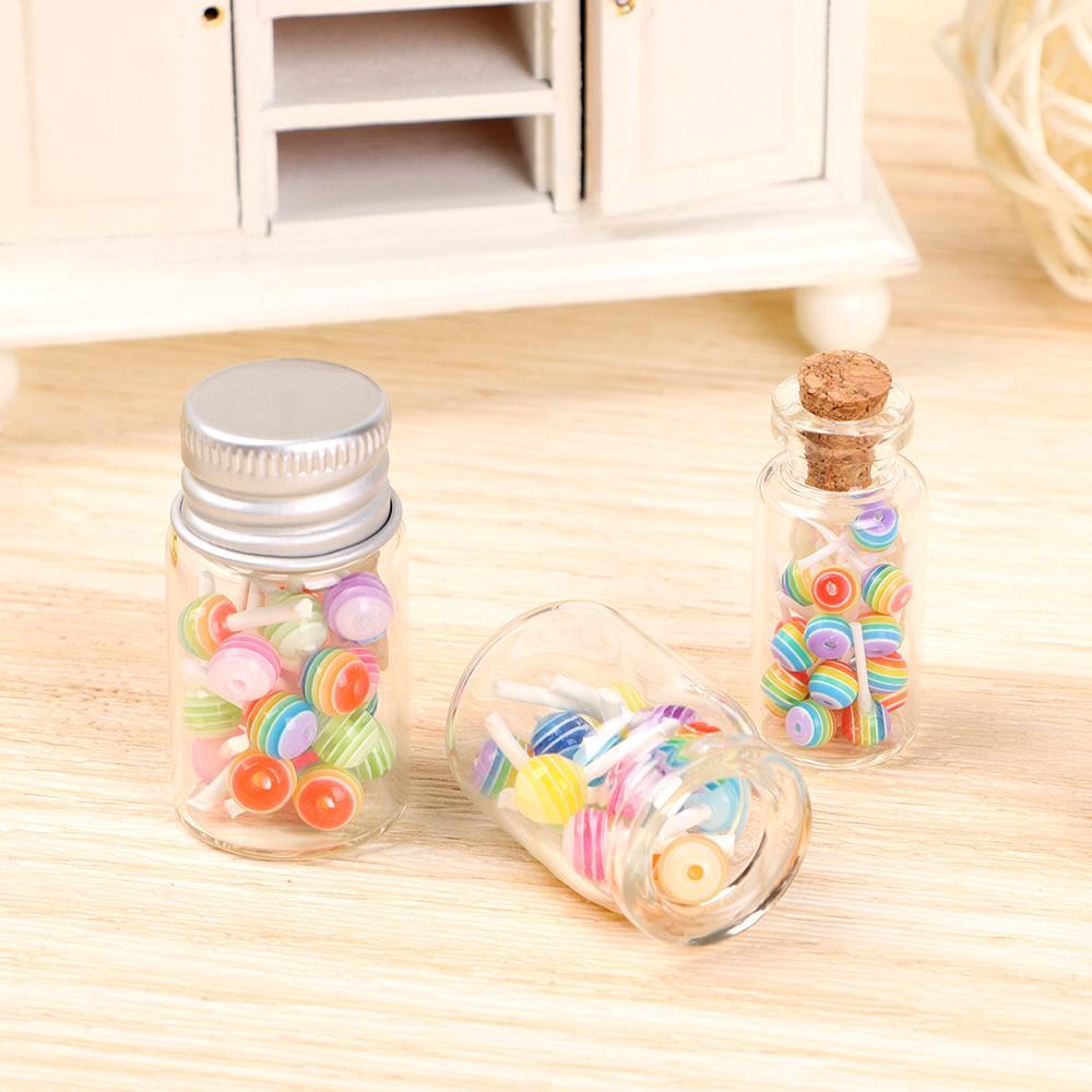 Hộp Đựng Kẹo Đồ Ăn Tỉ Lệ 1 / 12 Trang Trí Nhà Búp Bê