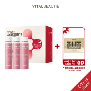 Nước Uống Bổ Sung Collagen Hỗ Trợ Làm Đẹp Và Ngăn Ngừa Lão Hóa Vital Beautie Super Collagen VB (30 Ống) 25 ml/ 1 ống