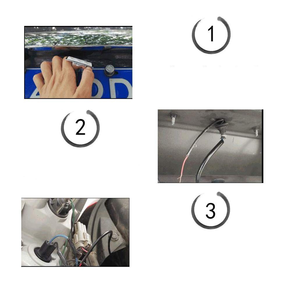 Đèn LED hình mắt đại bàng hỗ trợ đậu xe