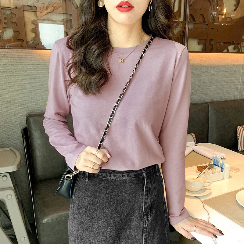 Áo Thun nữ dài tay Thu - Đông chất cotton 100% NEONVN - chất dày dặn, siêu xinh, phong cách Hàn quốc basic