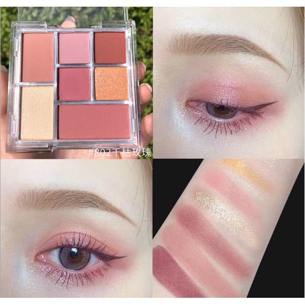 Phấn mắt 7 ô Miss Lara bảng màu siêu ngọt ngào | BigBuy360 - bigbuy360.vn