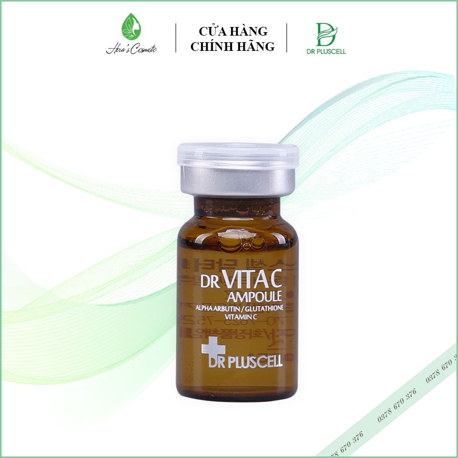 Tế bào gốc Dr vita C Dr Pluscell làm trắng, loại bỏ nám, tàn nhang_Dr vitac ampoule