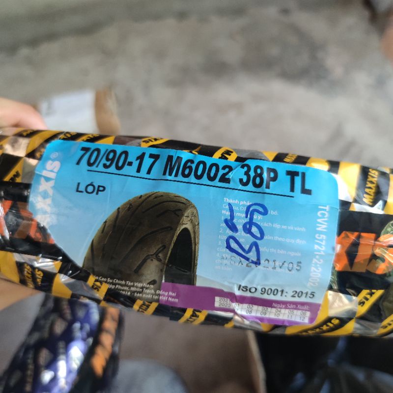 [Mã LIFEXANH03 giảm 10% đơn 500K] Cặp vỏ,lốp 70/90,80/90-17 maxxis chính hãng