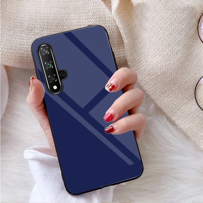 Ốp Lưng HUAWEI NOVA 5T Mặt kính gương sáng bóng cao cấp