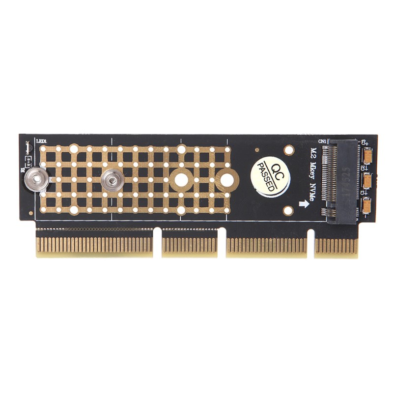 M.2 NGFF NVMe SSD To PCI-E 3.0 X16/X8/X4 Adapter Expansion Card For 1U/2U Server