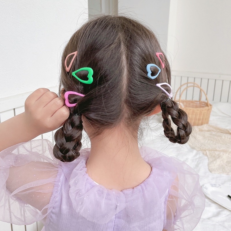 Bộ Kẹp Tóc Hình Bướm Dễ Thương Phong Cách Hàn Quốc Cho Bé Gái