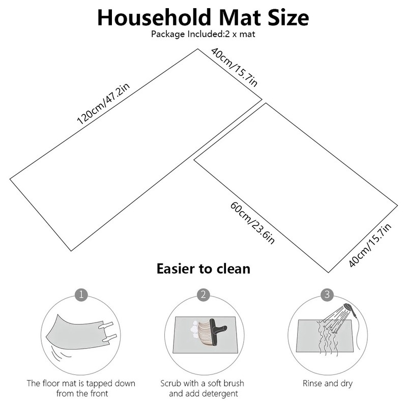 Thảm Chùi Chân Bằng Polyester Chống Trượt Họa Tiết Hoạt Hình Sáng Tạo Dễ Giặt