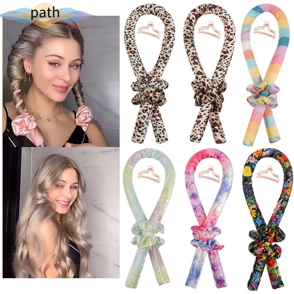 Thanh Uốn Tóc Bằng Lụa Không Dùng Nhiệt Nhiều Màu Thời Trang Tiện Dụng Cho Nữ