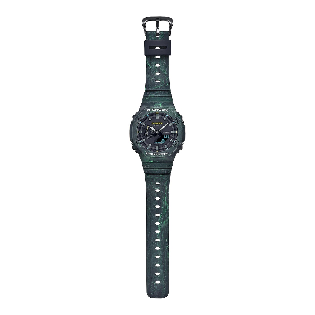 Đồng hồ nam Casio G-Shock GA-2100 / GA-2100FR-3A chống va đập, chống nước 200m, hàng chính hãng