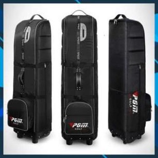Cover máy bay túi gậy golf-có bánh xe kéo- chính hãng pgm . ..
