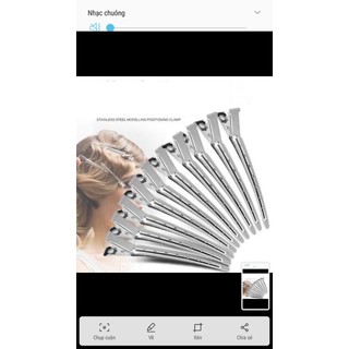Kẹp tóc inox không ghỉ