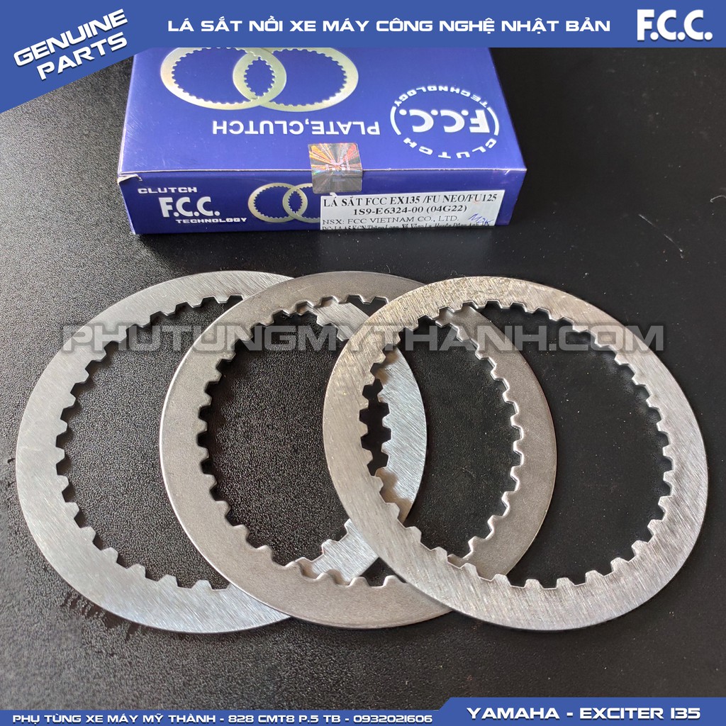 Lá sắt nồi FCC dành cho xe Future Neo / Future 125 FI