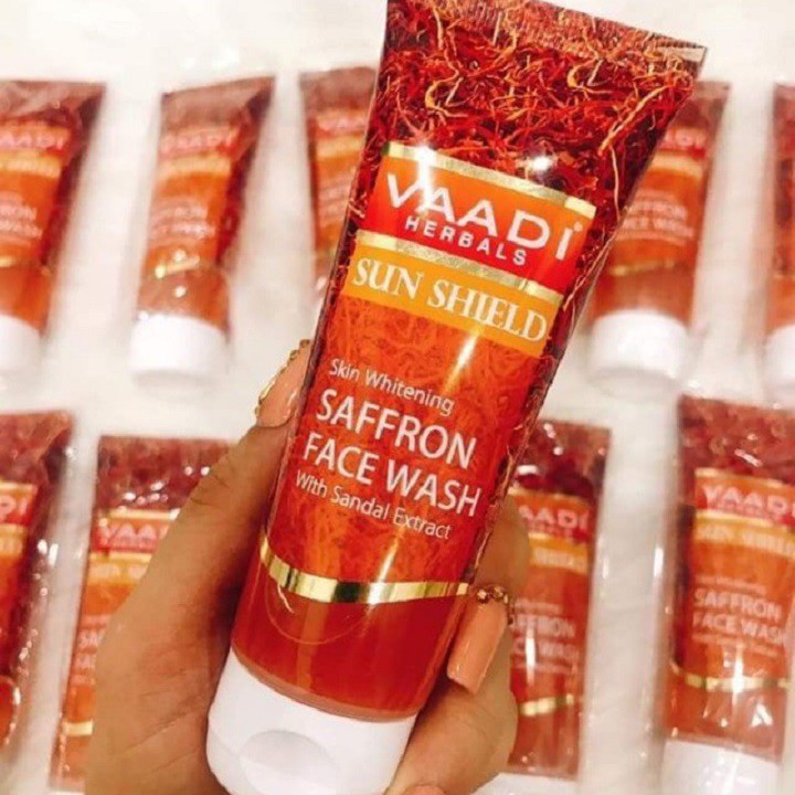 [Chính hãng] Sữa rửa mặt Saffron Face Wash Vaadi 60ml - Tinh chất nhụy hoa nghệ tây | BigBuy360 - bigbuy360.vn