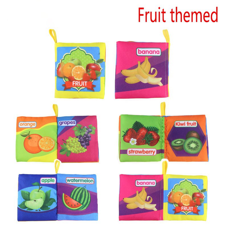 Coolplay Sách vải mềm có thể giặt rửa cho bé