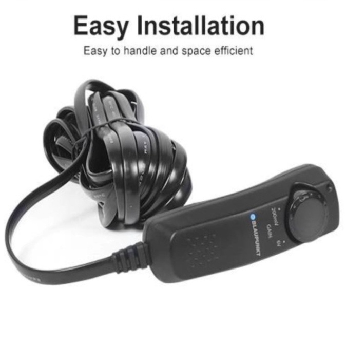 Loa siêu trầm đặt gầm ghế ô tô, xe hơi thương hiệu cao cấp của Đức Blaupunkt XLF 180A - HÀNG CHÍNH HÃNG