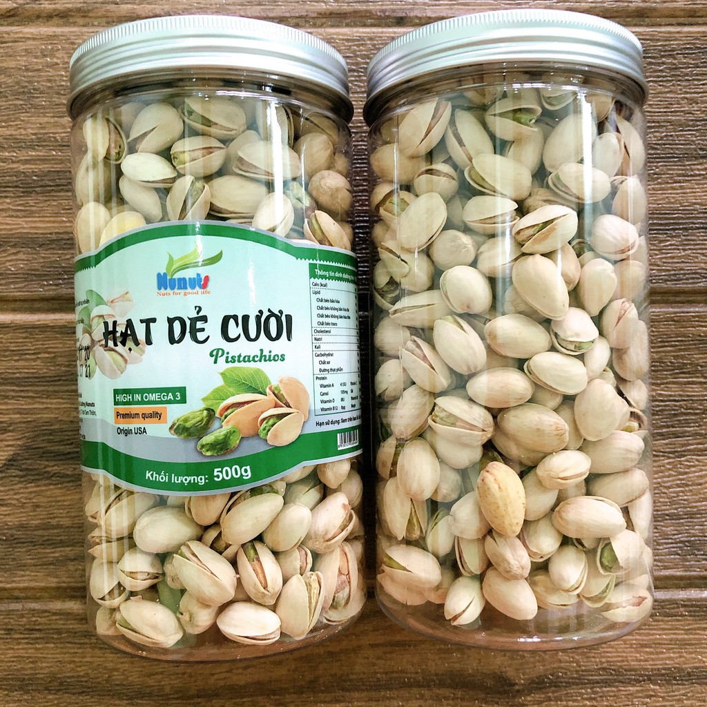 Hạt dinh dưỡng - Hạt dẻ cười Mỹ 500g - Hàng Nhập Khẩu - Loại 1 không chất tẩy trắng