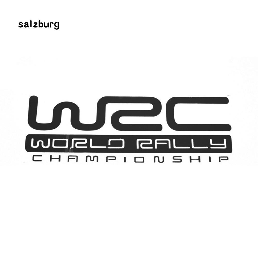 Miếng dán in chữ WRC World Rally Championship dành cho xe Ford Mazda