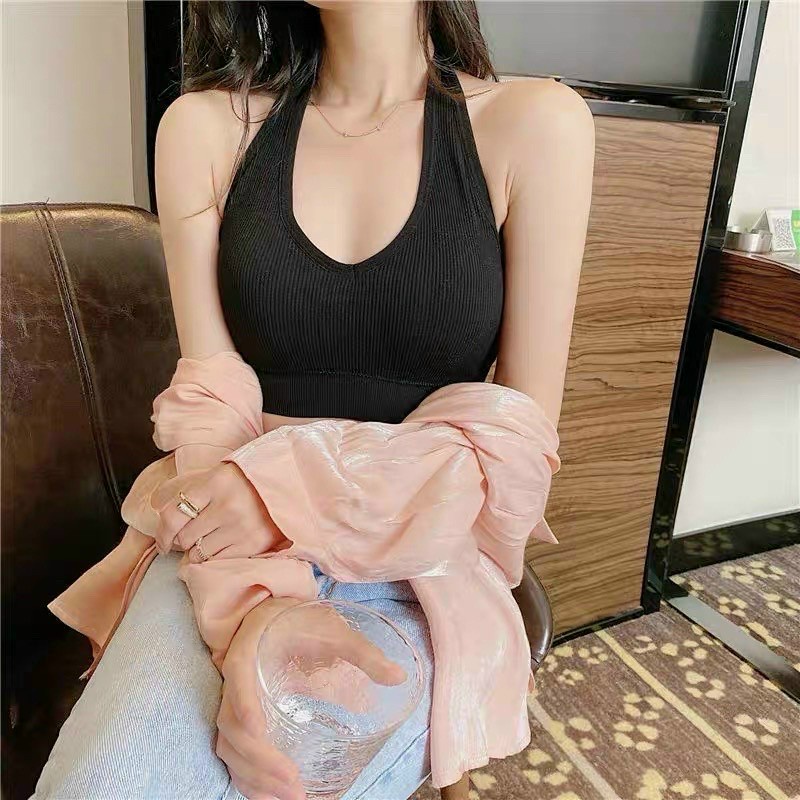 Áo bra cổ yếm, áo lót nữ hở lưng toàn phần siêu đẹp Havana FLA76