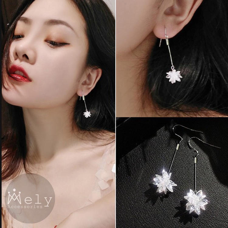 BÔNG TAI PHA LÊ NHIỀU MÀU - MELY 1096