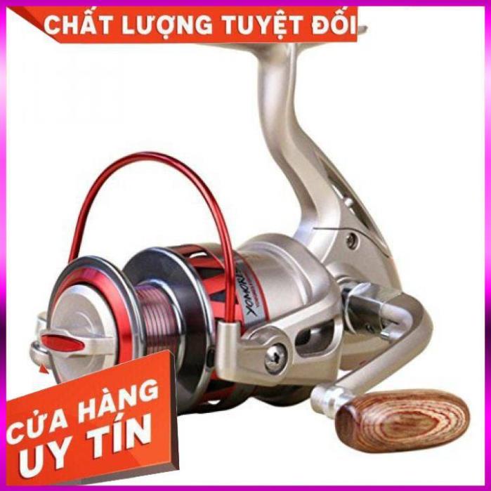 ⭐  Máy Câu Cá  YOMOSHI DF 4000-7000 KIM LOẠI ( TẶNG NGAY CƯỚC SHIMANO 100M CACBON NHẬP KHẨU )