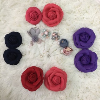 Cài áo hoa daisy, hoa vải