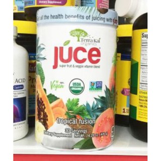 (Freeship) BỘT TRÁI CÂY HỮU CƠ #JUCE #TROPICAL FUSION 405g