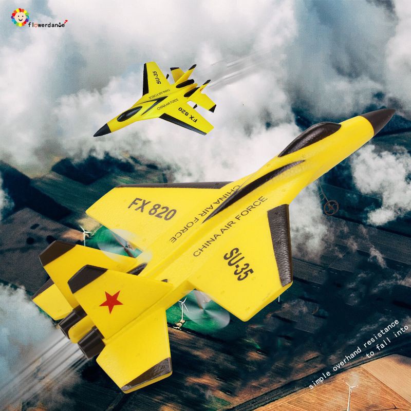 Mô Hình Máy Bay Đồ Chơi Điều Khiển Từ Xa Fx-820 2.4g 2ch Su-35 Rc Su-35