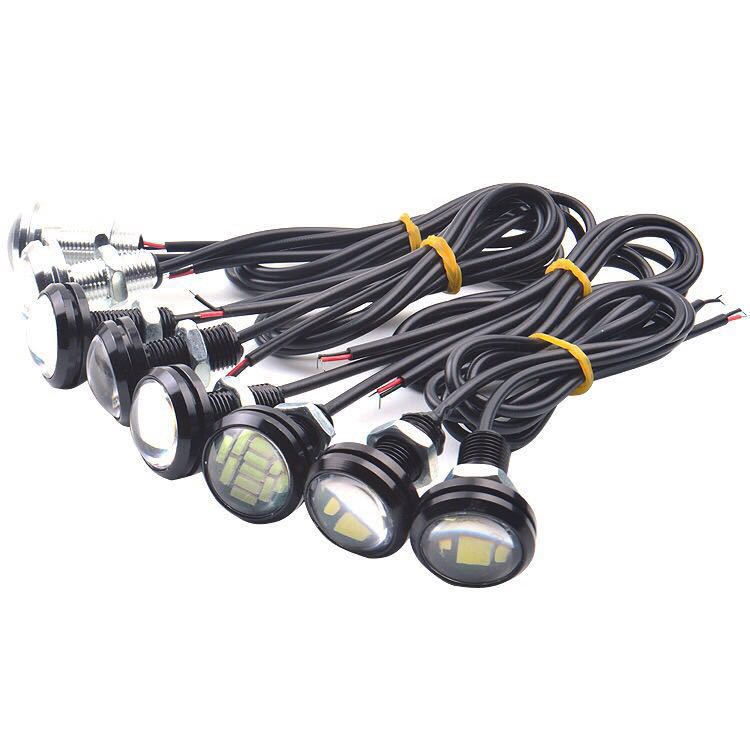 Set 2 Đèn LED Xi Nhan Kiểu Hawkeye 23mm Cho Xe Hơi/Xe Máy