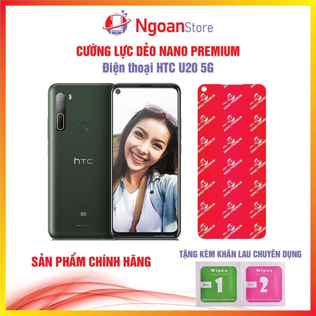 Cường lực dẻo Nano cho Điện thoại HTC U20 5G - Ngoan Store