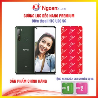 Cường lực dẻo nano cho điện thoại htc u20 5g - ngoan store