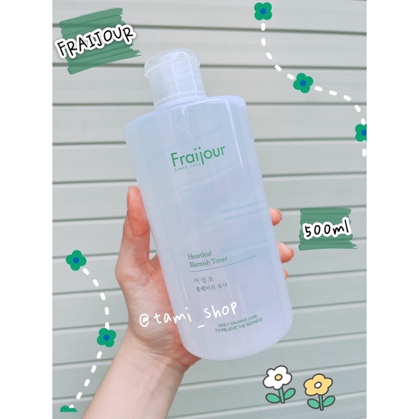 Nước Cân Bằng Da Fraijour Heartleaf Blemish Toner