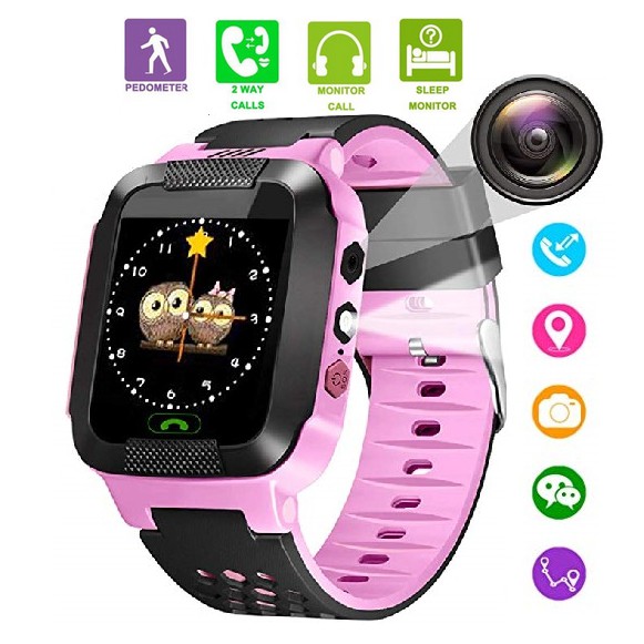 Đồng hồ định vị trẻ em Smartwatch E5 - gọi điện, chụp ảnh, đèn pin