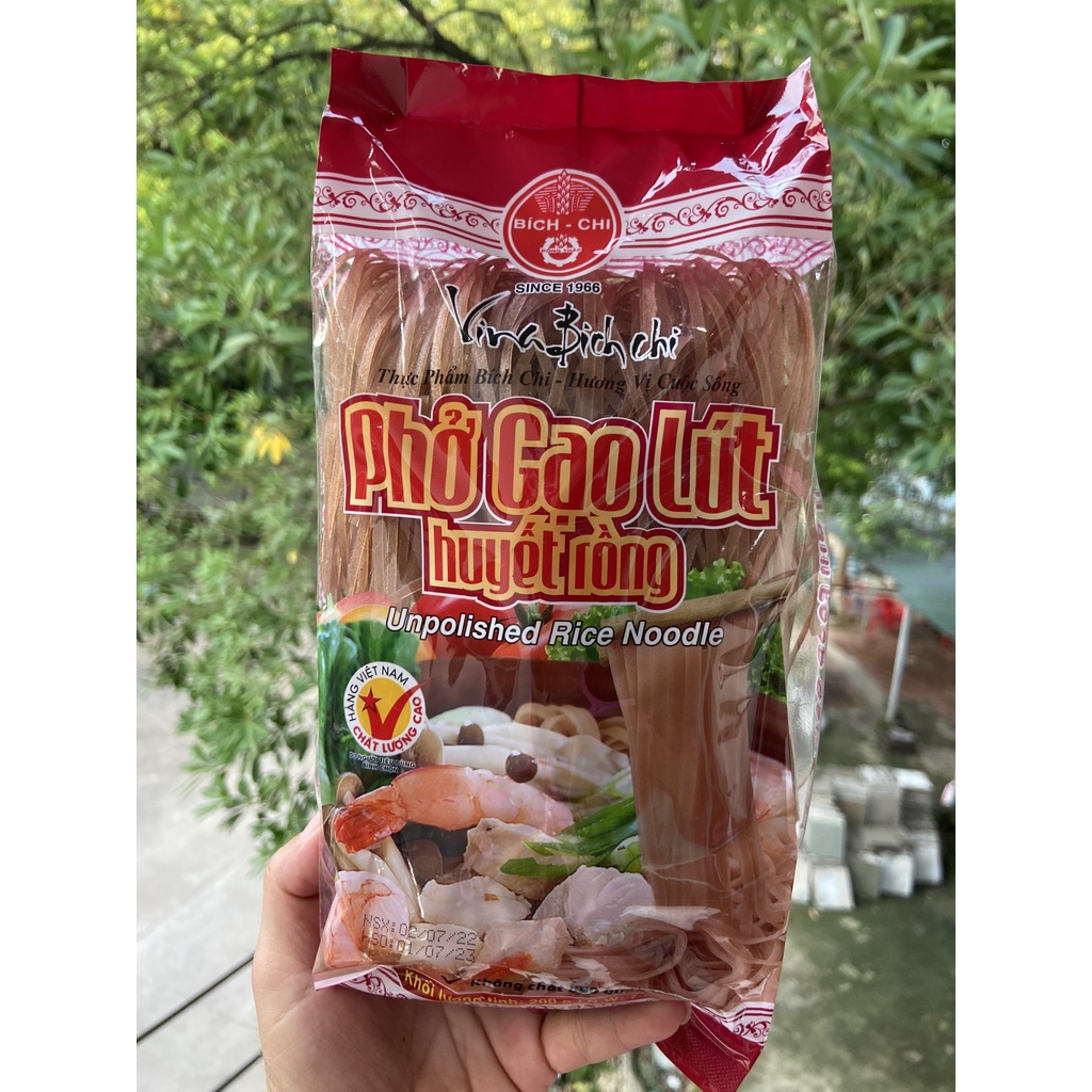 Bún gạo lứt huyết rồng Bích Chi gói 200g