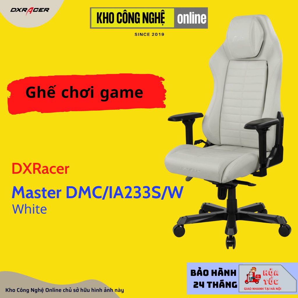 Ghế DXRACER Master series DMC/IA233S/W / White (DMC-I233S-W-A2)