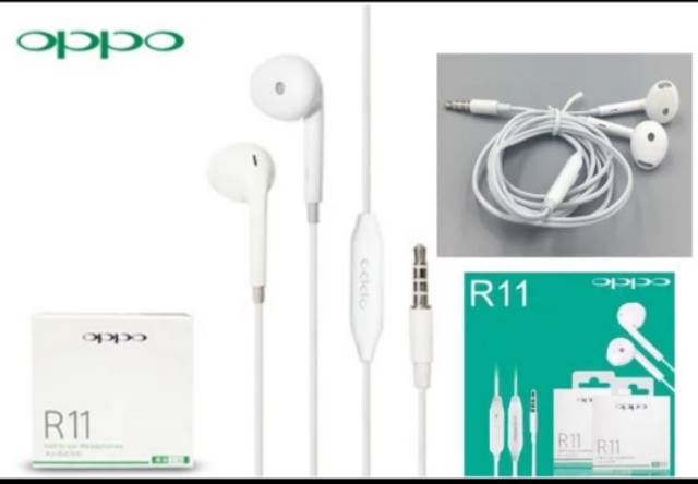 Tai Nghe Nhét Tai Cho Điện Thoại Oppo R11 F1s F1 Plus F3 F5 F7 F9 F11 A3s