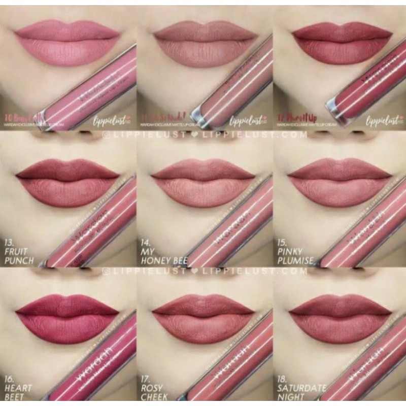 (Hàng Mới Về) Son Lì Wardah 18 Màu Sắc Tùy Chọn | BigBuy360 - bigbuy360.vn