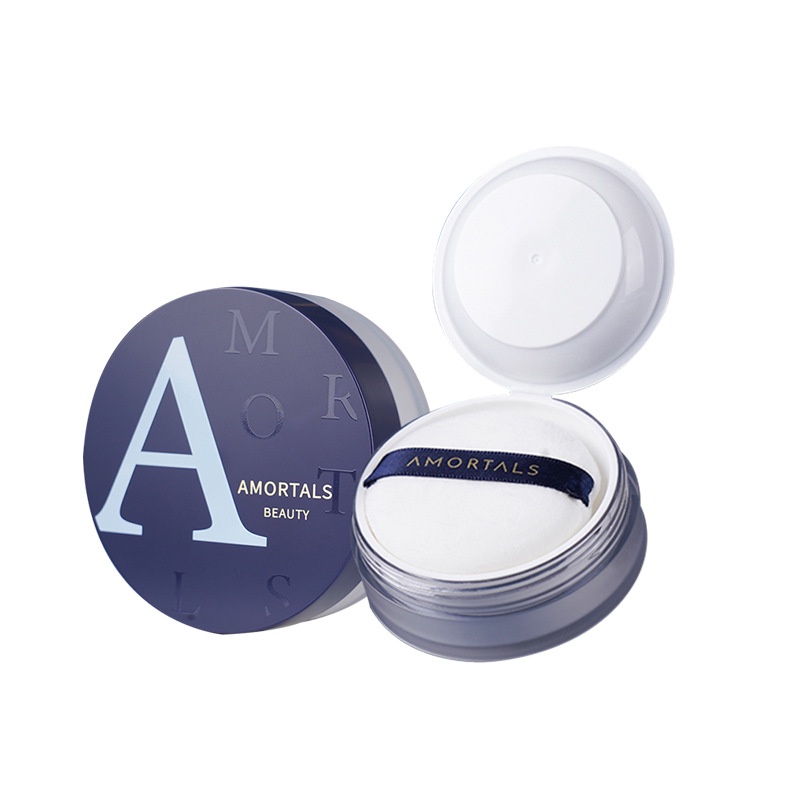 AMORTALS Phấn Phủ Dạng Bột Cố Định Lớp Trang Điểm Kiểm Soát Dầu